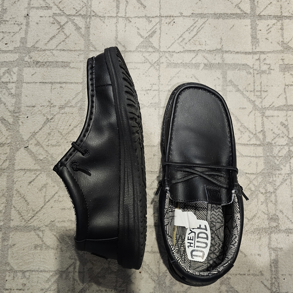 Hey Dude Women's Black Slip-Ons